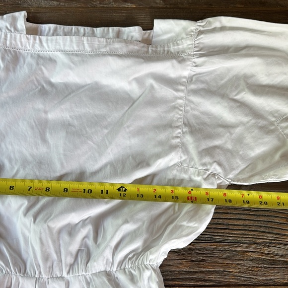 Vintage 80’s Albert Nipion white cotton cottagecore dress w/sash EVC size Small - Picture 13 of 17